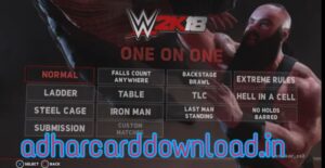 Wwe 2k18 Play In Any Android Phone Offline Psp Game Adhar Card Download